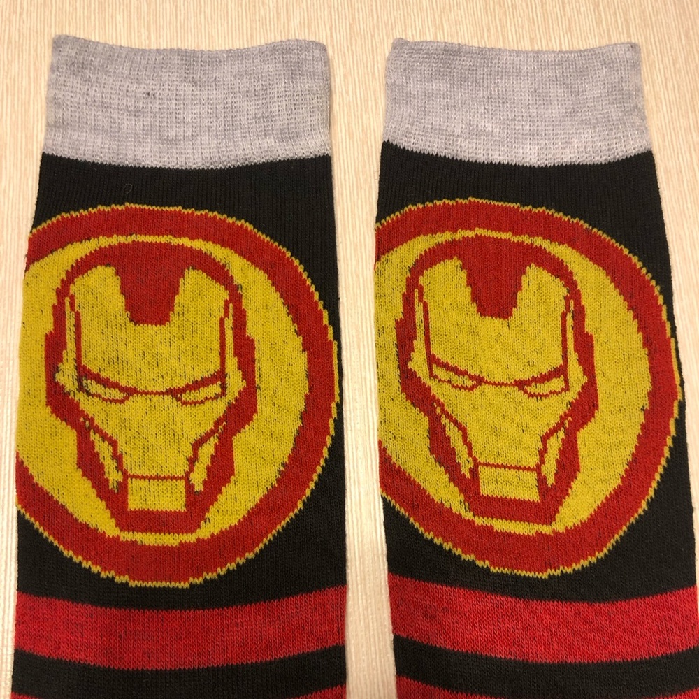NWOT Marvel Iron Man Unisex Socks
